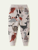 Dinosaur Printed Sweatpants - Bebehanna