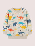 Dinosaur Printed Sweatshirt - Bebehanna