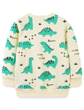 Dinosaur Printed Sweatshirt - Bebehanna