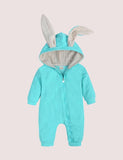 Easter Long Ear Bunny Hoodie Romper - Bebehanna