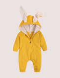 Easter Long Ear Bunny Hoodie Romper - Bebehanna