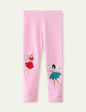 Fairy Appliqué Leggings