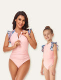 Floral Printed Family Matching Swimsuit - Bebehanna