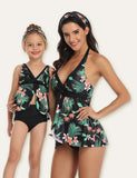 Floral Printed Family Matching Swimsuit - Bebehanna