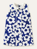 Floral Printed Sleeveless Dress - Bebehanna