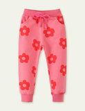 Flower Print Sweatpants - Bebehanna