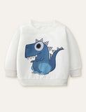 Funny Dinosaur Printed Sweatshirt - Bebehanna