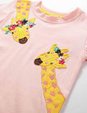 Giraffe Appliqué T-shirt - Bebehanna