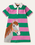 Horse Appliqué Dress - Bebehanna