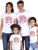 Independence Day Printed Family Matching T-shirt