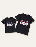 Independence Day Printed Family Matching T-shirt - Bebehanna