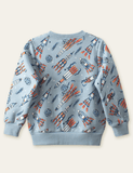 Jet Rocket Printed Sweatshirt - Bebehanna