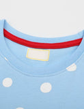 Ladybug Appliqué Polka Dot Dress - Bebehanna