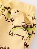 Lion Printed Shorts - Bebehanna