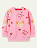 Love Full Printed Sweatshirt - Bebehanna