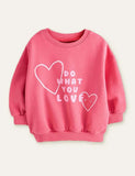Love Printed Sweatshirt + Leggings - Bebehanna