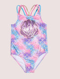 Mermaid Shell Sequined Swimsuit - Bebehanna