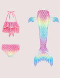 Mermaid Tail Swimsuit Set - Bebehanna