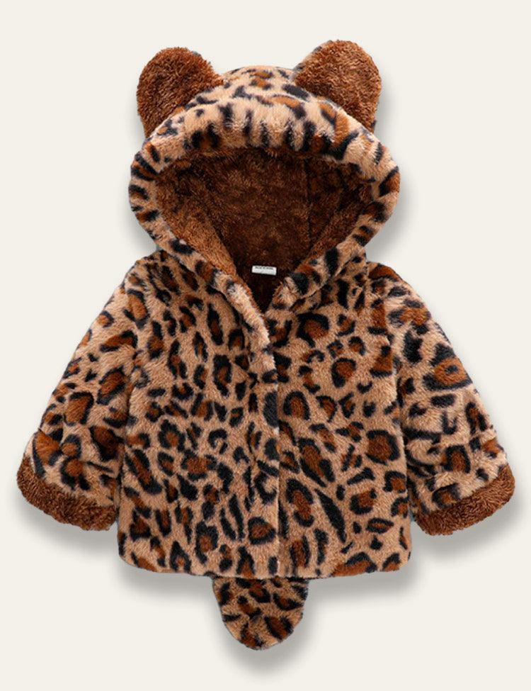Multicolor Fox Plush Coat - Bebehanna