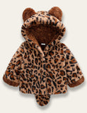 Multicolor Fox Plush Coat - Bebehanna