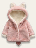 Multicolor Fox Plush Coat - Bebehanna