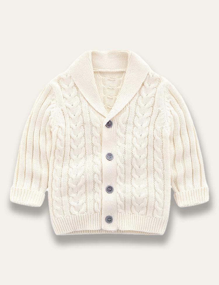 Multicolor Handsome Knit Cardigan - Bebehanna
