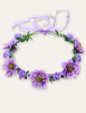 Pastoral Style Artificial Flower Garland - Bebehanna