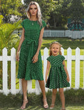 Polka Dot Family Matching Dress - Bebehanna