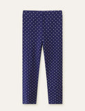 Polka Dot Printed Leggings - Bebehanna