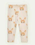 Rabbit Printed Leggings - Bebehanna
