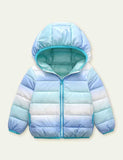 Rainbow Color Warm down Jacket - Bebehanna