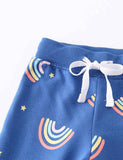 Rainbow Printing Sweatpants - Bebehanna