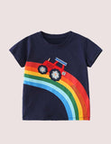 Rainbow Truck T-shirt - Bebehanna