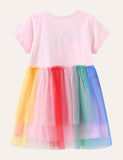 Rainbow Tulle Dress - Bebehanna