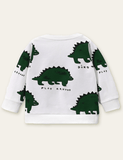 Sabertooth Dragon Printed Sweatshirt - Bebehanna