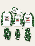 Santa Claus Printied Family Matching Pajamas - Bebehanna