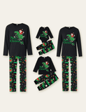 Santa Dinosaur Printed Family Matching Pajamas - Bebehanna