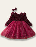 Sequined Princess Dress - Bebehanna