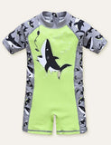 Shark Dinosaur One-Piece Swimsuit