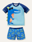 Shark Dinosaur Printed Swimsuit - Bebehanna