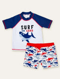 Shark Octopus Cartoon Swimsuit