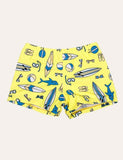 Shark Print Swimming Shorts - Bebehanna