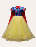 Snow White Mesh Party Dress - Bebehanna