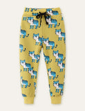 Tiger Cartoon Printed Sweatpants - Bebehanna