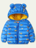 Today Only - Cartoon Printed down Cotton-Padded Jacket - Bebehanna