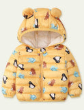 Today Only - Cartoon Printed down Cotton-Padded Jacket - Bebehanna