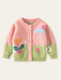 Tulip Garden Sweater Cardigan