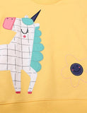 Unicorn Appliqué Sweatshirt - Bebehanna