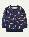 Unicorn Printed Sweatshirt - Bebehanna