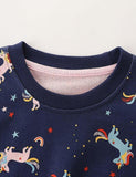 Unicorn Printed Sweatshirt - Bebehanna